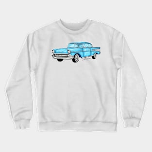 Vintage Classic Car Hot Rod Novelty Gift Crewneck Sweatshirt